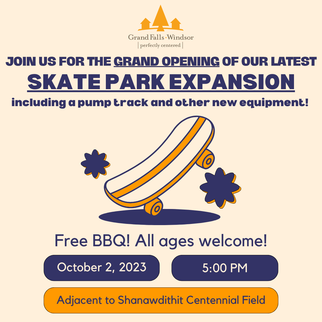 Skate Park Expansion Grand Opening Grand FallsWindsor