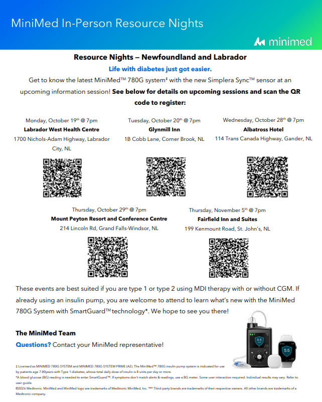 MiniMed Insulin Pump Information Session